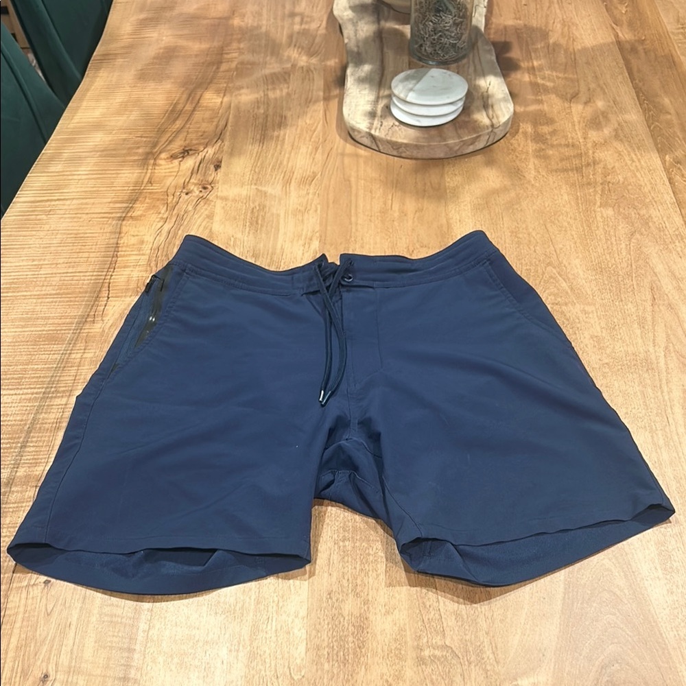 Navy Blue Men's Shorts